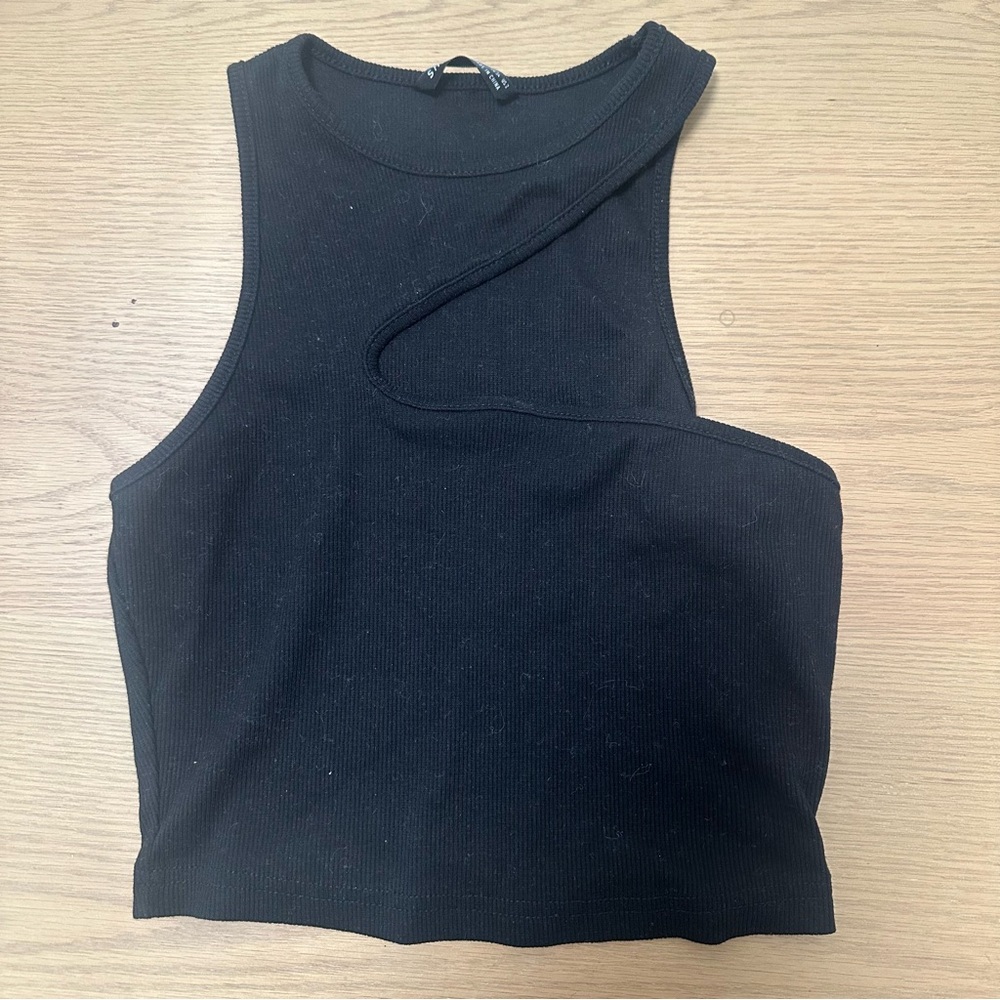 Black Asymmetrical Top